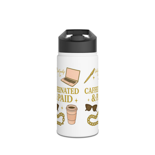 Stainless Steel Water Bottle, Standard Lid